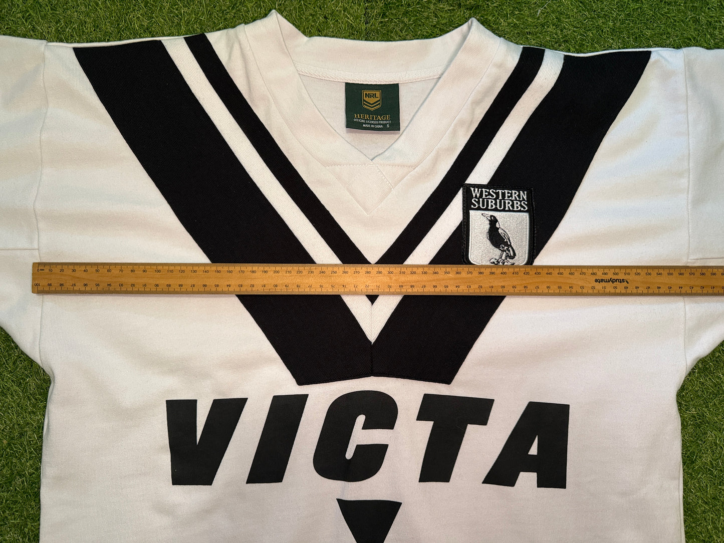 1978 Wests Magpies Retro Jersey (L)