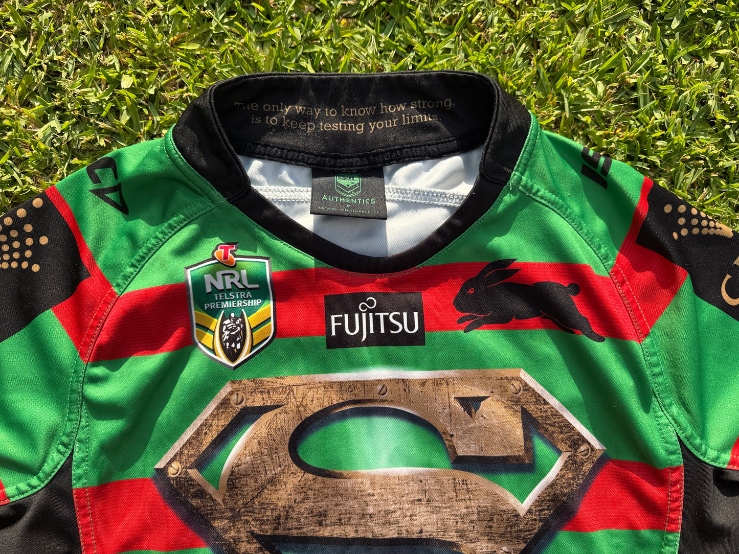2015 South Sydney Rabbitohs Superman Jersey (M)