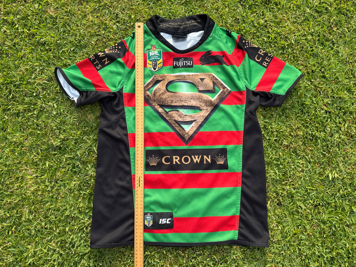 2015 South Sydney Rabbitohs Superman Jersey (M)