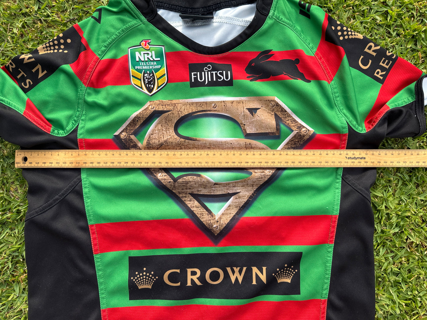 2015 South Sydney Rabbitohs Superman Jersey (M)