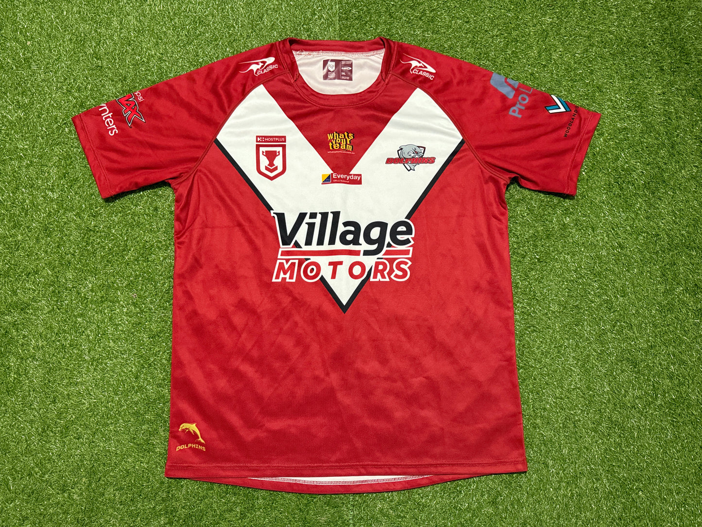 2024 Redcliffe Dolphins Intrust Super Cup Home (3XL)