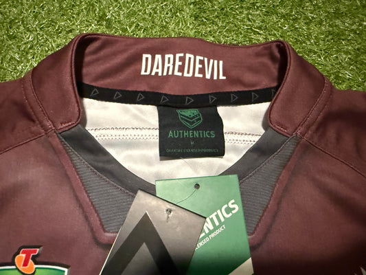 2015 Manly SeaEagles Daredevil Marvel Signed Jersey BNWT (L)