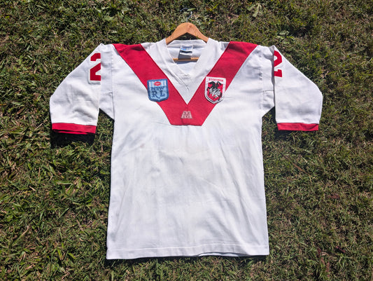 1990 St George Dragons Home Long Sleeve (L)