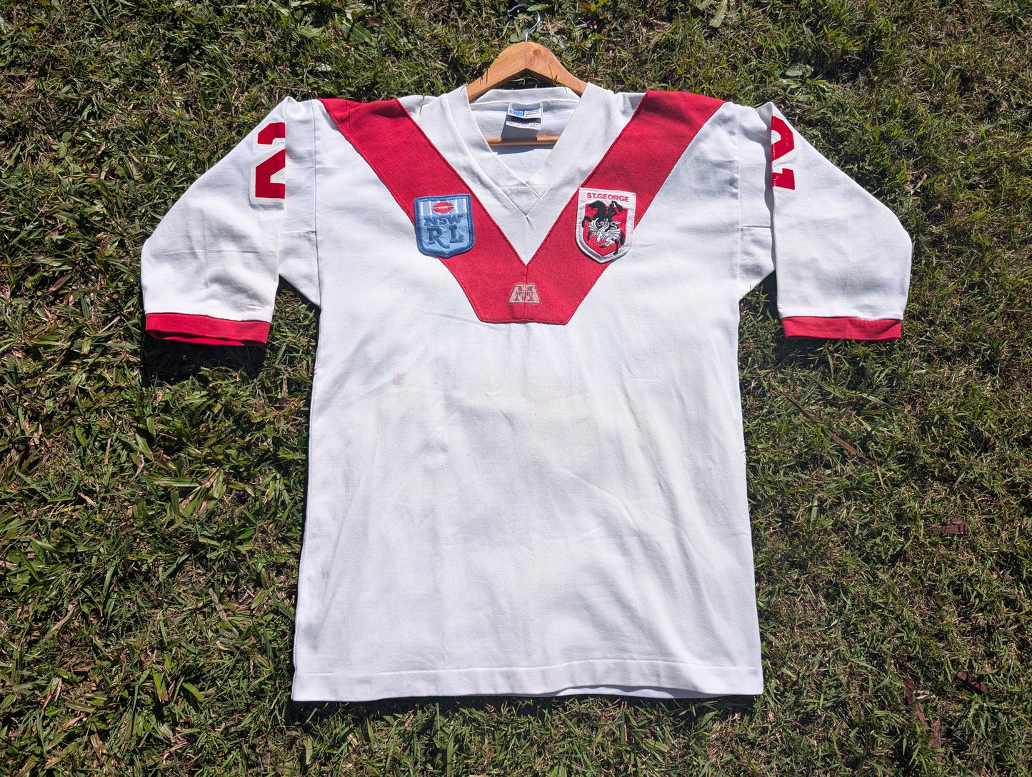 1990 St George Dragons Home Long Sleeve (L)