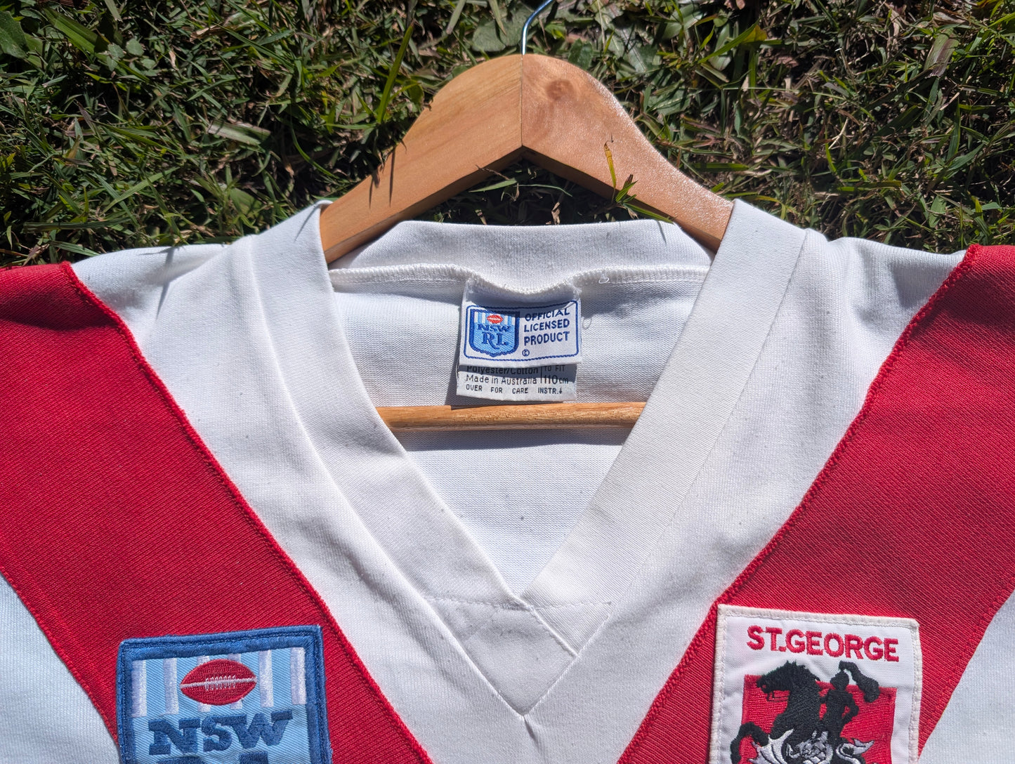 1990 St George Dragons Home Long Sleeve (L)