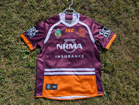 2018 Brisbane Broncos Anniversary Home Jersey (XL)