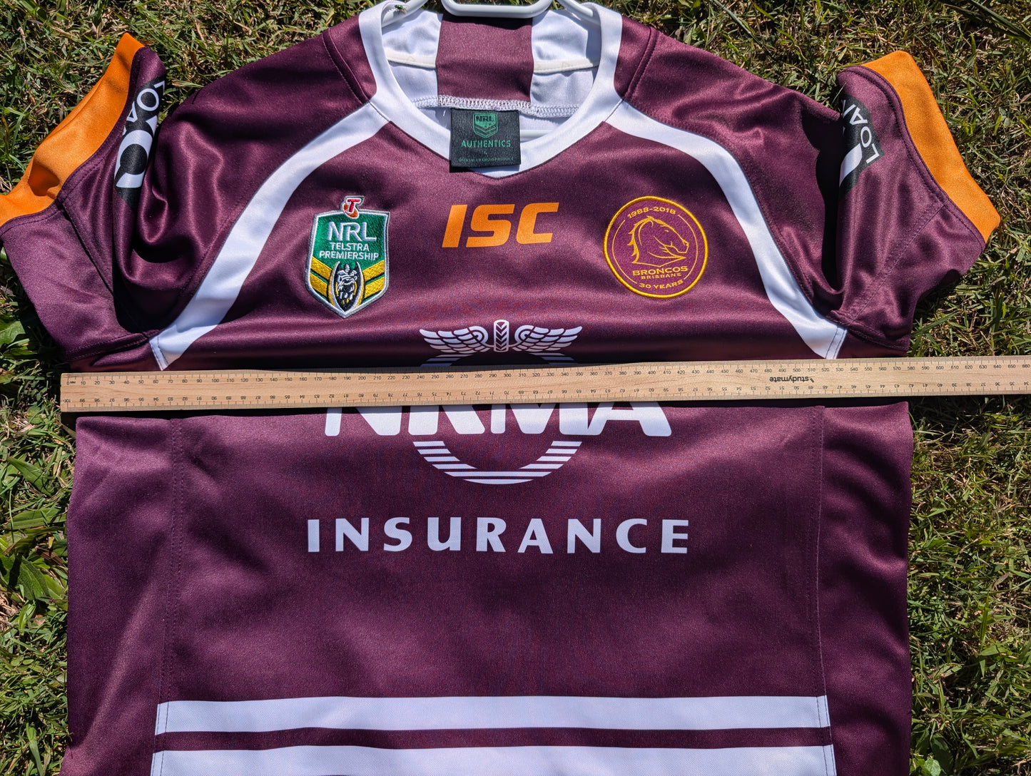 2018 Brisbane Broncos Anniversary Home Jersey (XL)