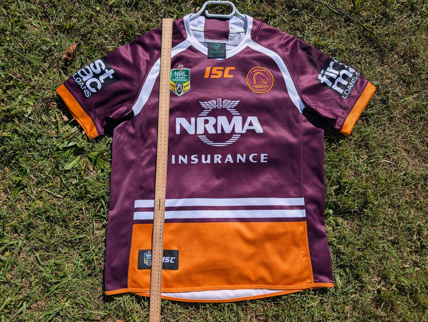 2018 Brisbane Broncos Anniversary Home Jersey (XL)