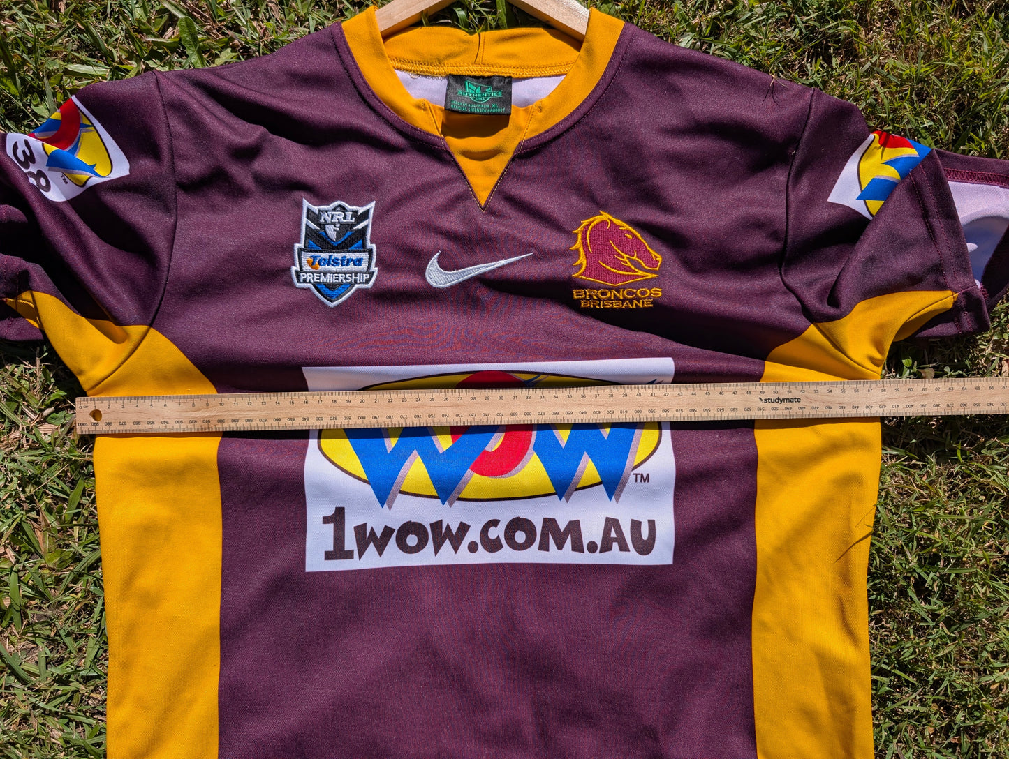 2009 Brisbane Broncos Home Jersey (XL)
