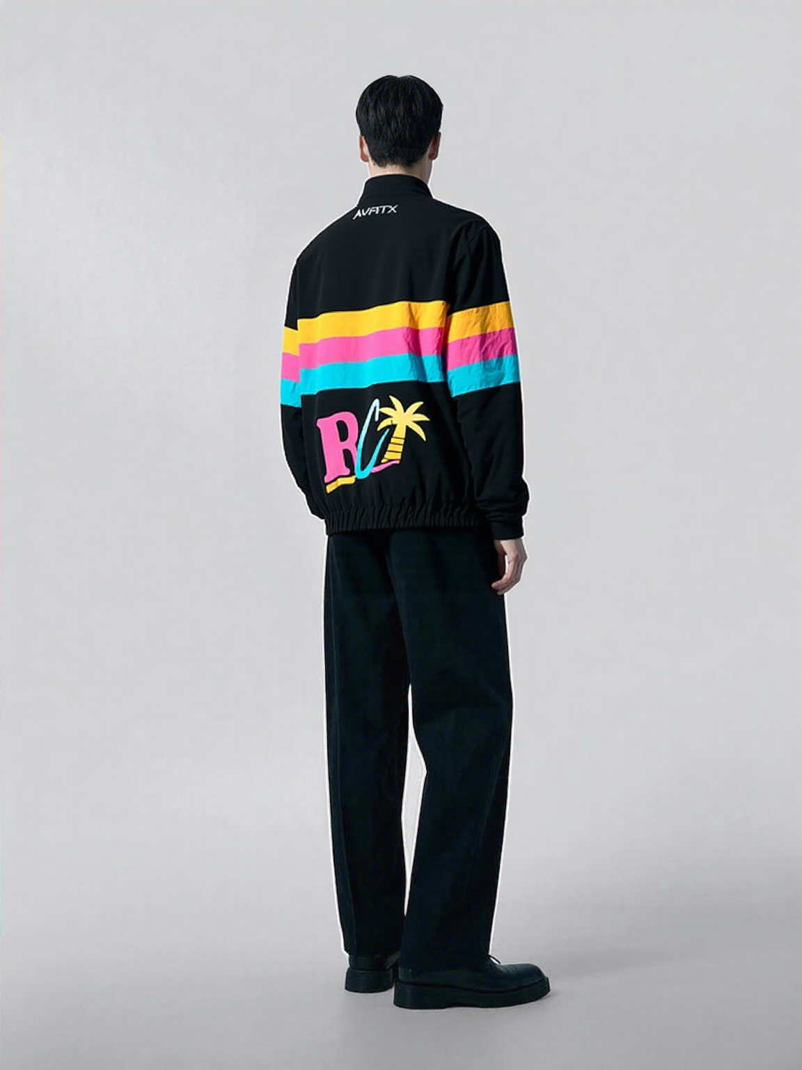 Retro Club Black Jacket