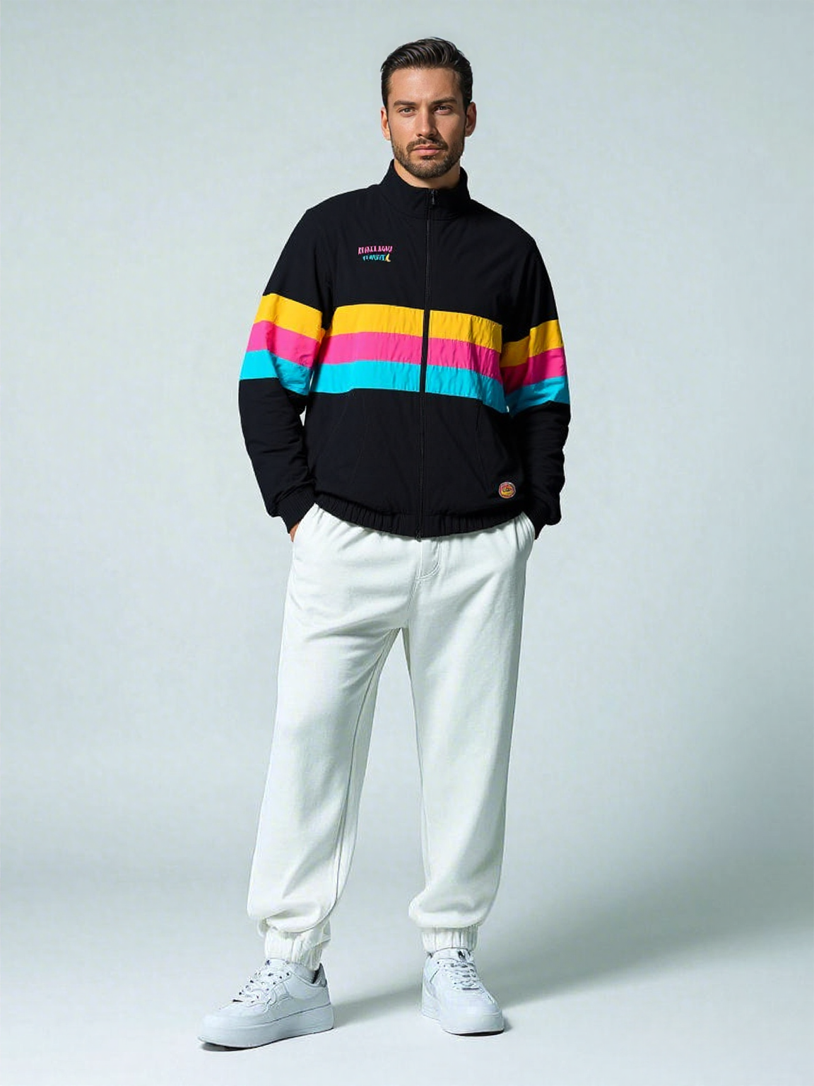 Retro Club Black Jacket