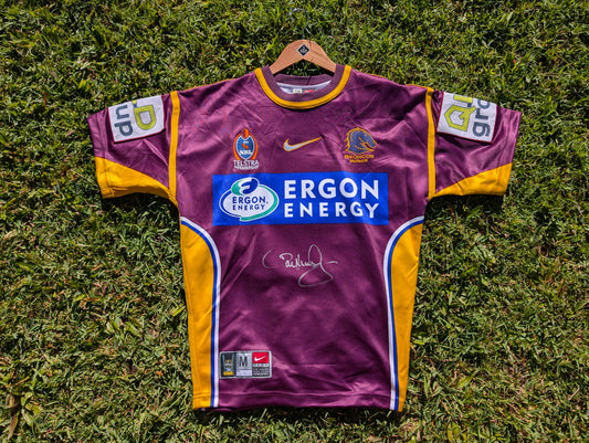 2005 Brisbane Broncos Darren Lockyer Player Issue Signed (M)