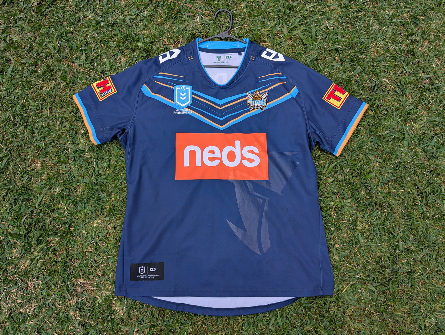 2019 Gold Coast Titans Home Jersey (3XL)