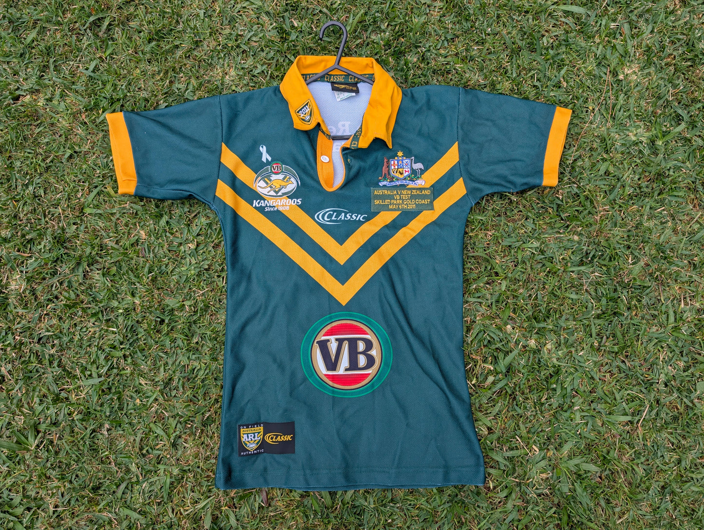2011 Australian Kangaroos Player Issue Jersey