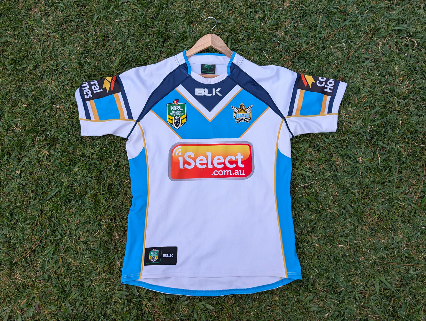 2014 Gold Coast Titans Away Jersey (XL)