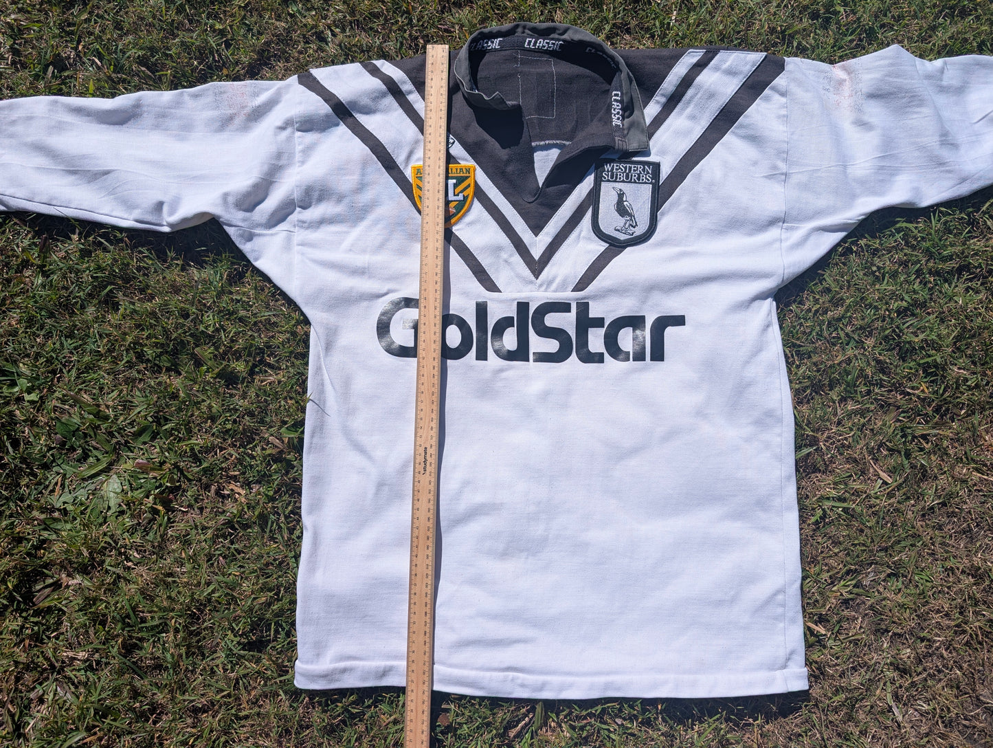 1995 Wests Magpies Away Jersey (XL)
