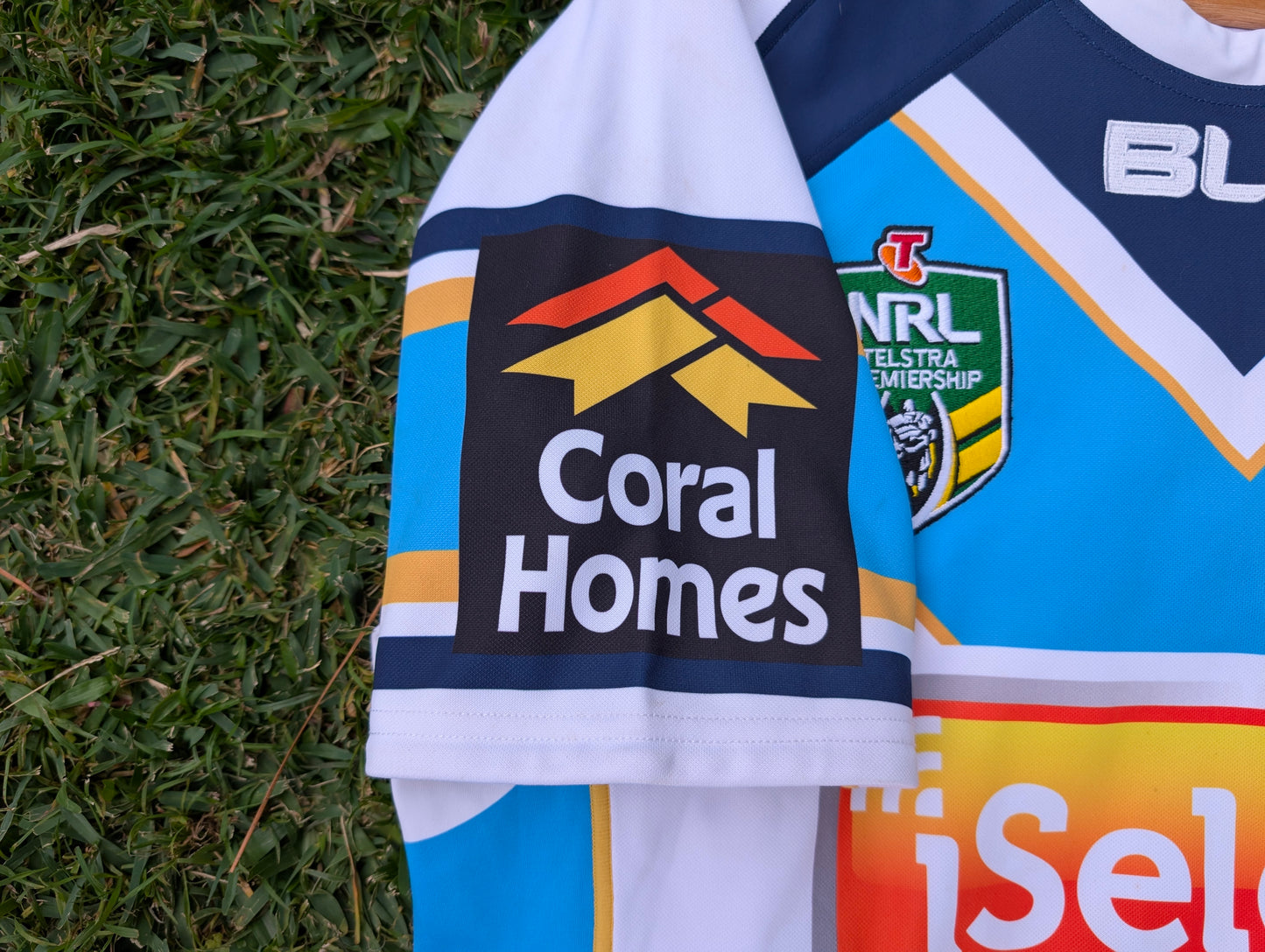 2014 Gold Coast Titans Away Jersey (XL)