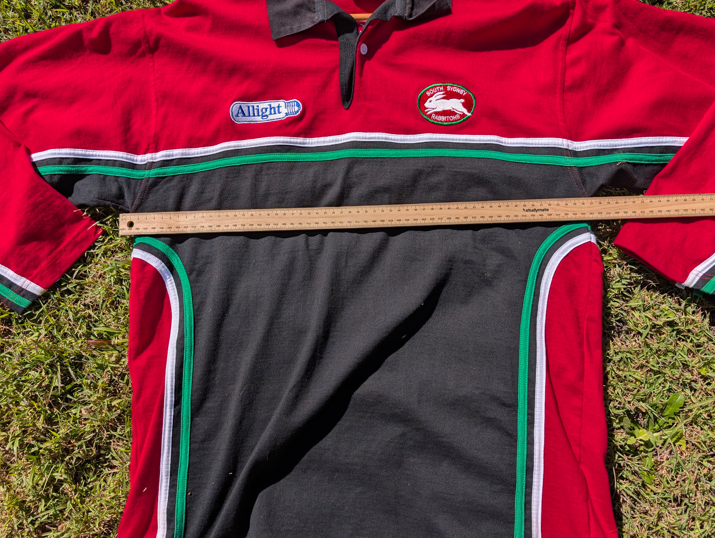 2003 South Sydney Rabbitohs Long Sleeve Training Polo
