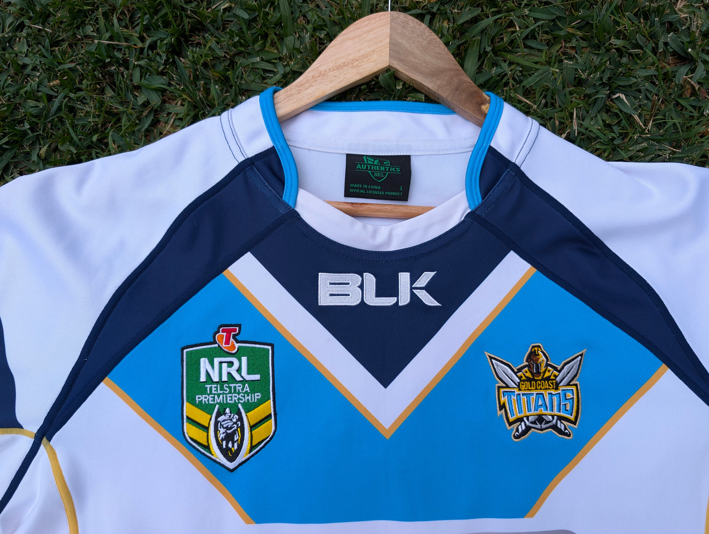 2014 Gold Coast Titans Away Jersey (XL)