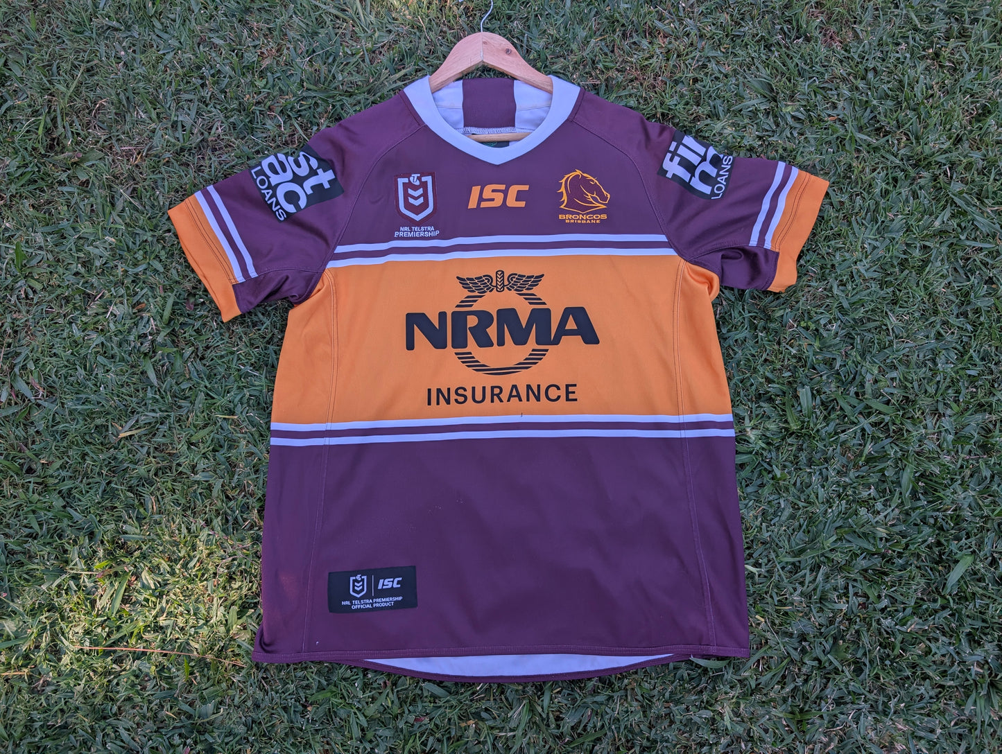 2019 Brisbane Broncos Home Jersey (XL)