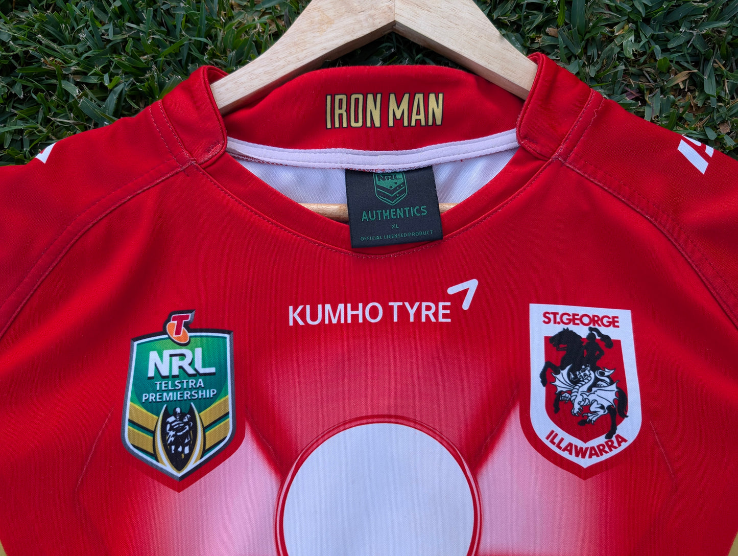 2015 St George Illawarra Ironman Marvel Jersey (XL)