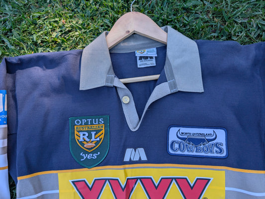 1996 North Queensland Cowboys Signed Home Jersey (M)