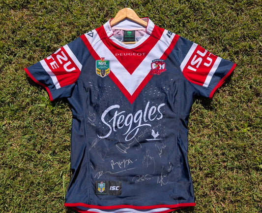2014 Sydney Roosters Home Jersey Pro Version (XL)