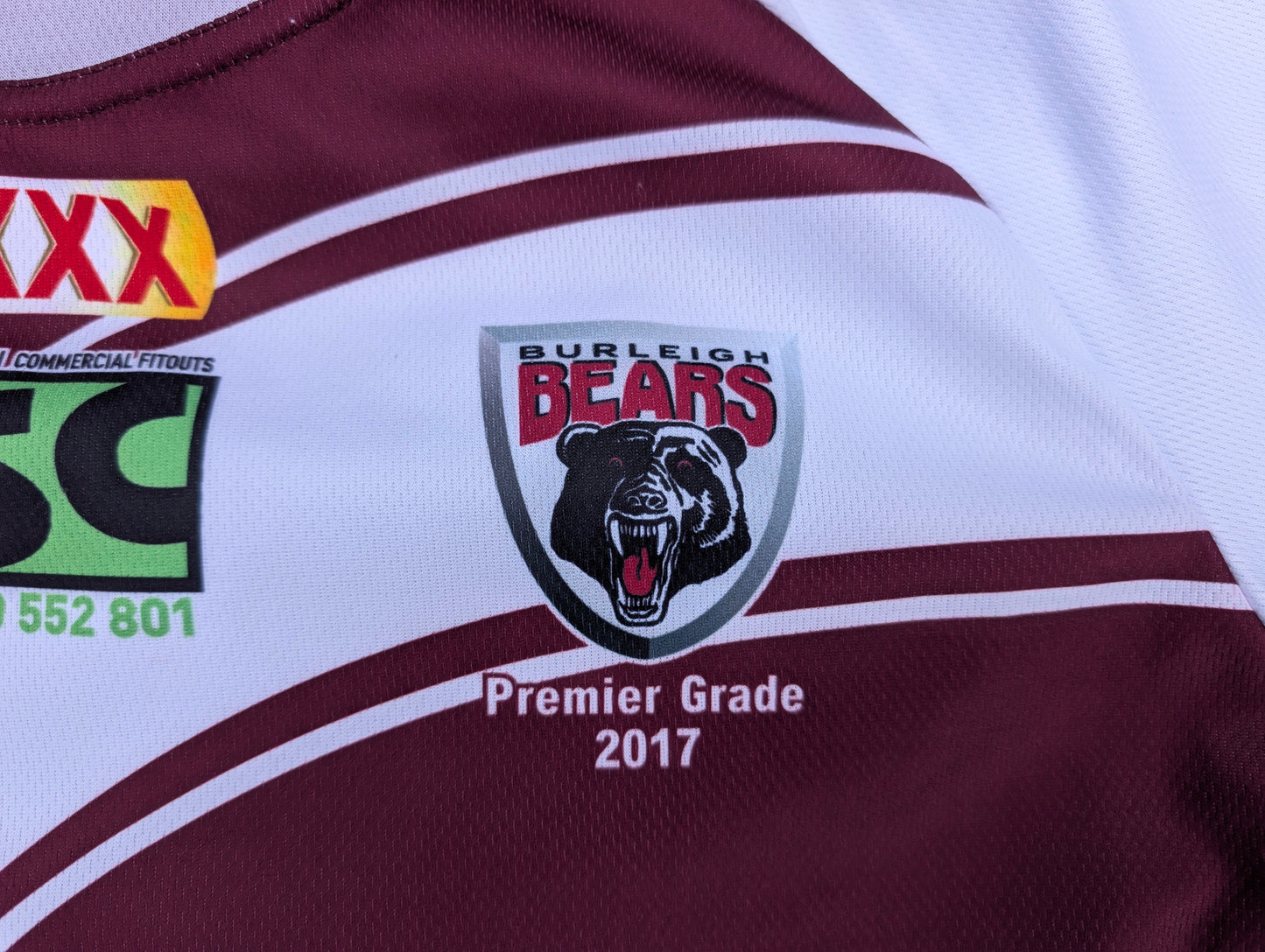 2017 Burleigh Bears Jersey (XL)