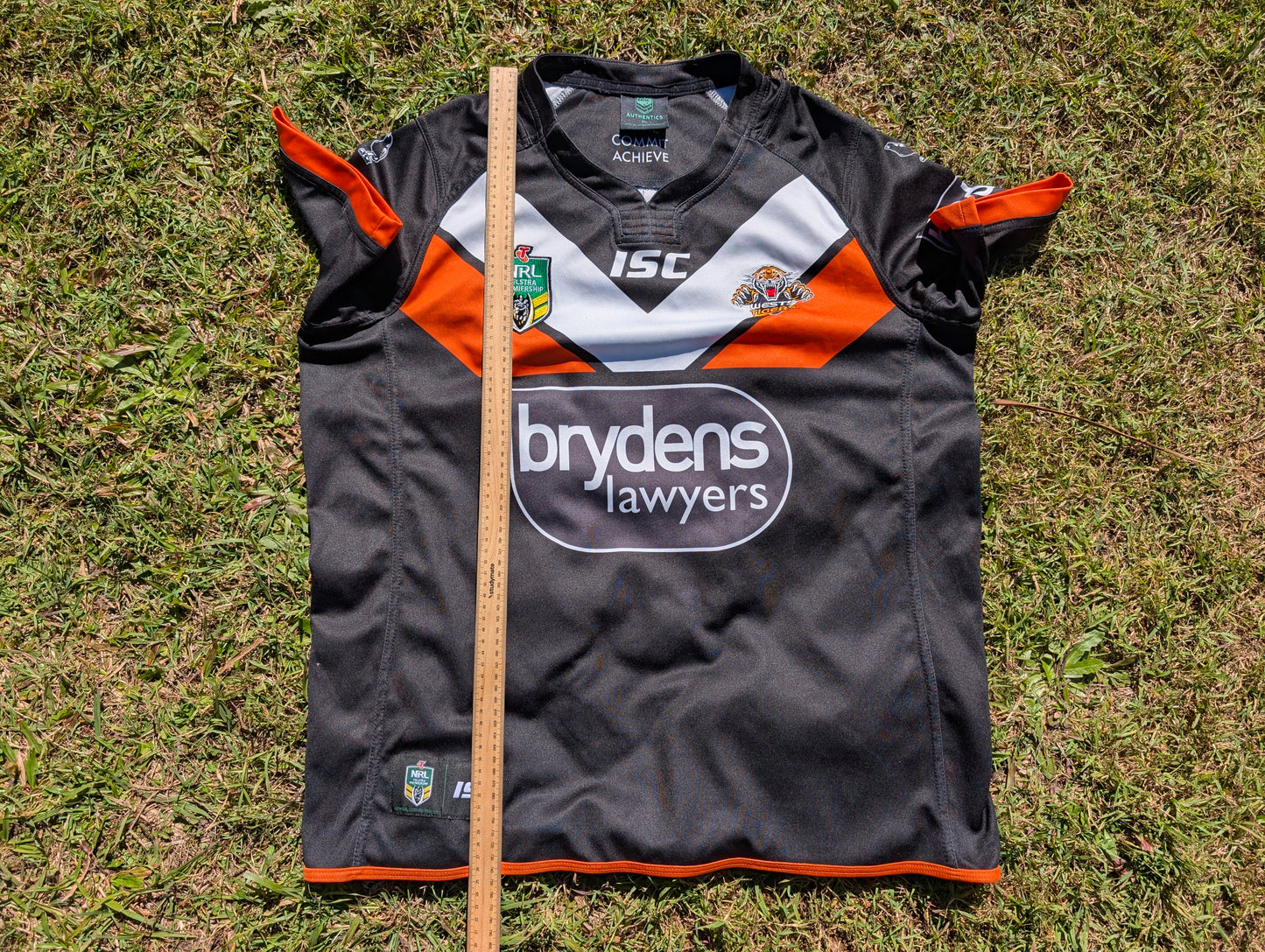 2016 Wests Tigers Home Jersey (3XL)