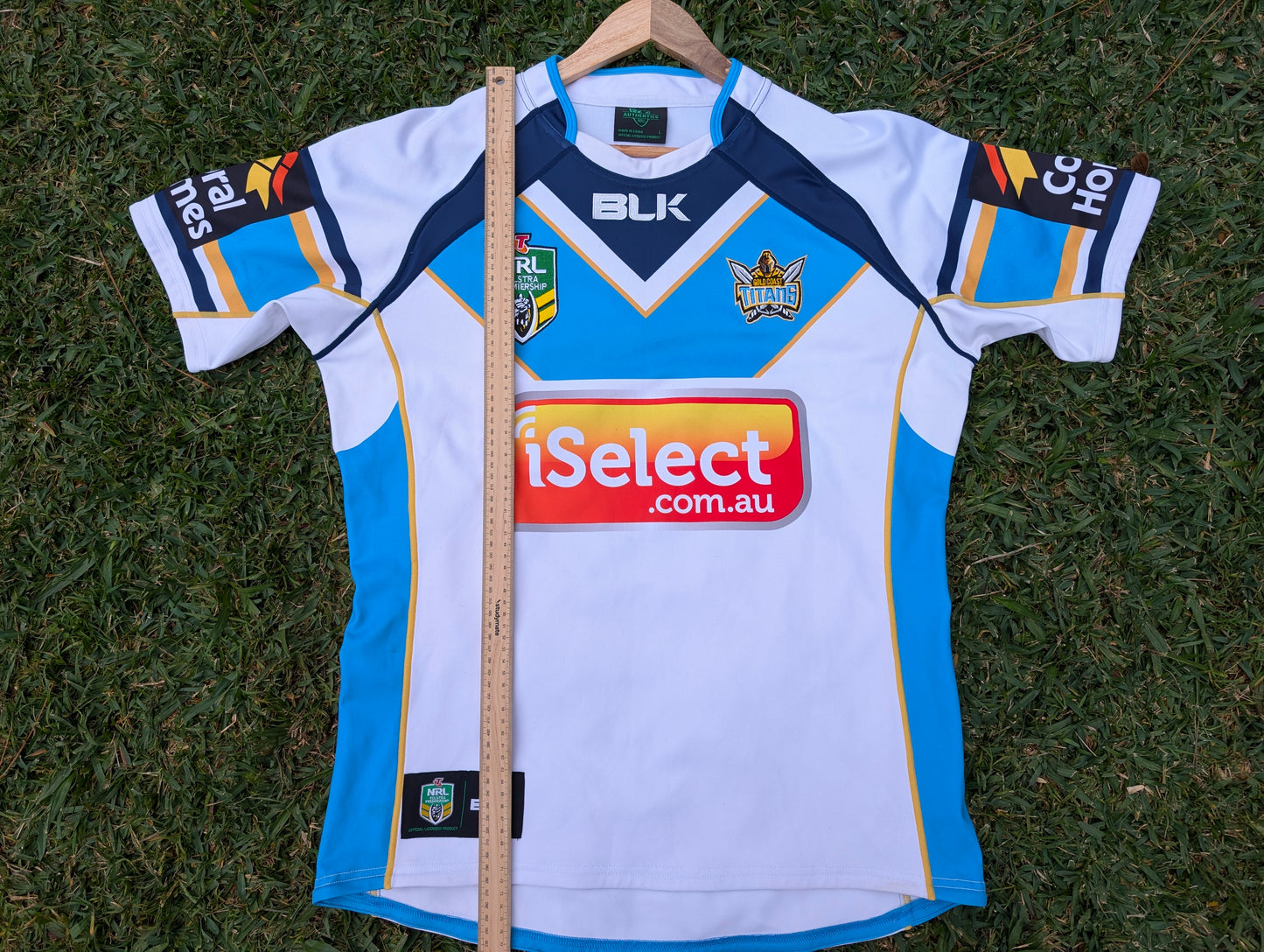 2014 Gold Coast Titans Away Jersey (XL)