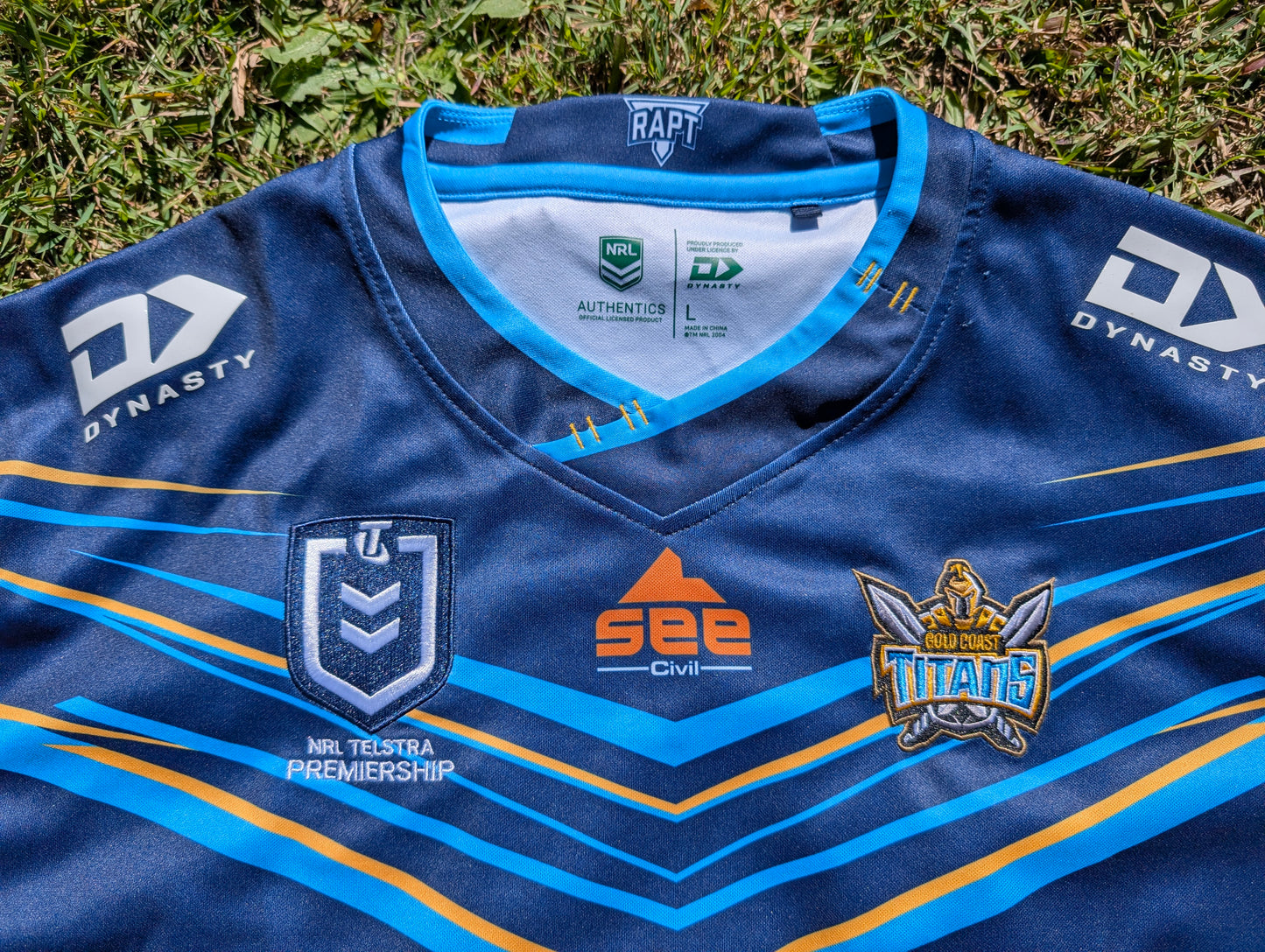 2020 Gold Coast Titans Home Jersey (XL)