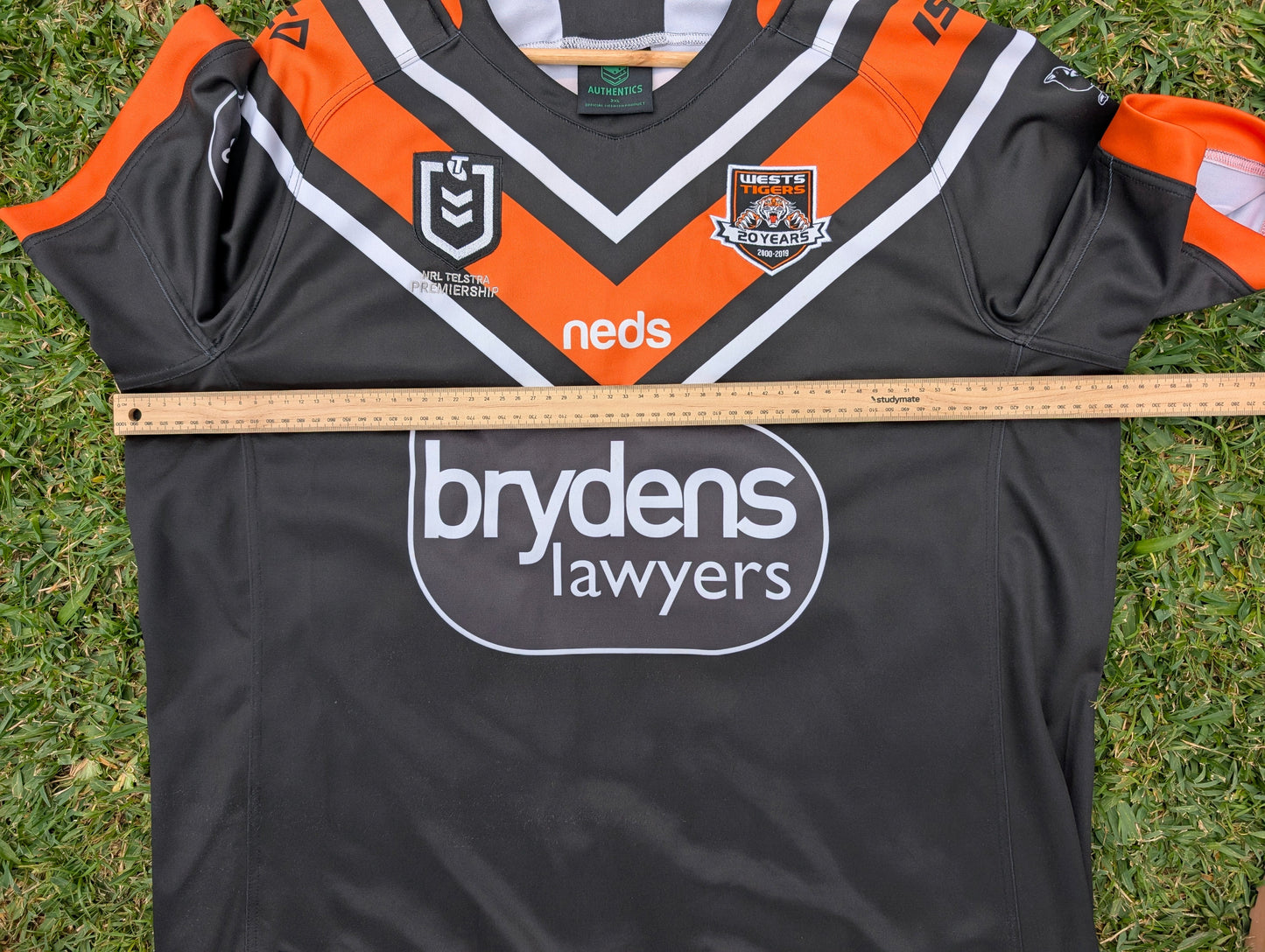 2019 Wests Tigers Home Jersey (3xl)
