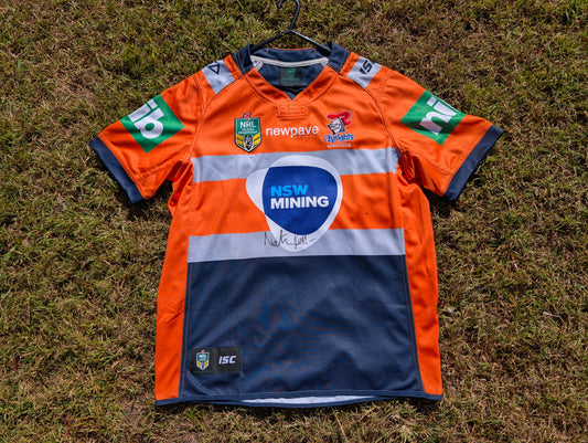 2017 Newcastle Knights Mining Jersey Signed (2XL)