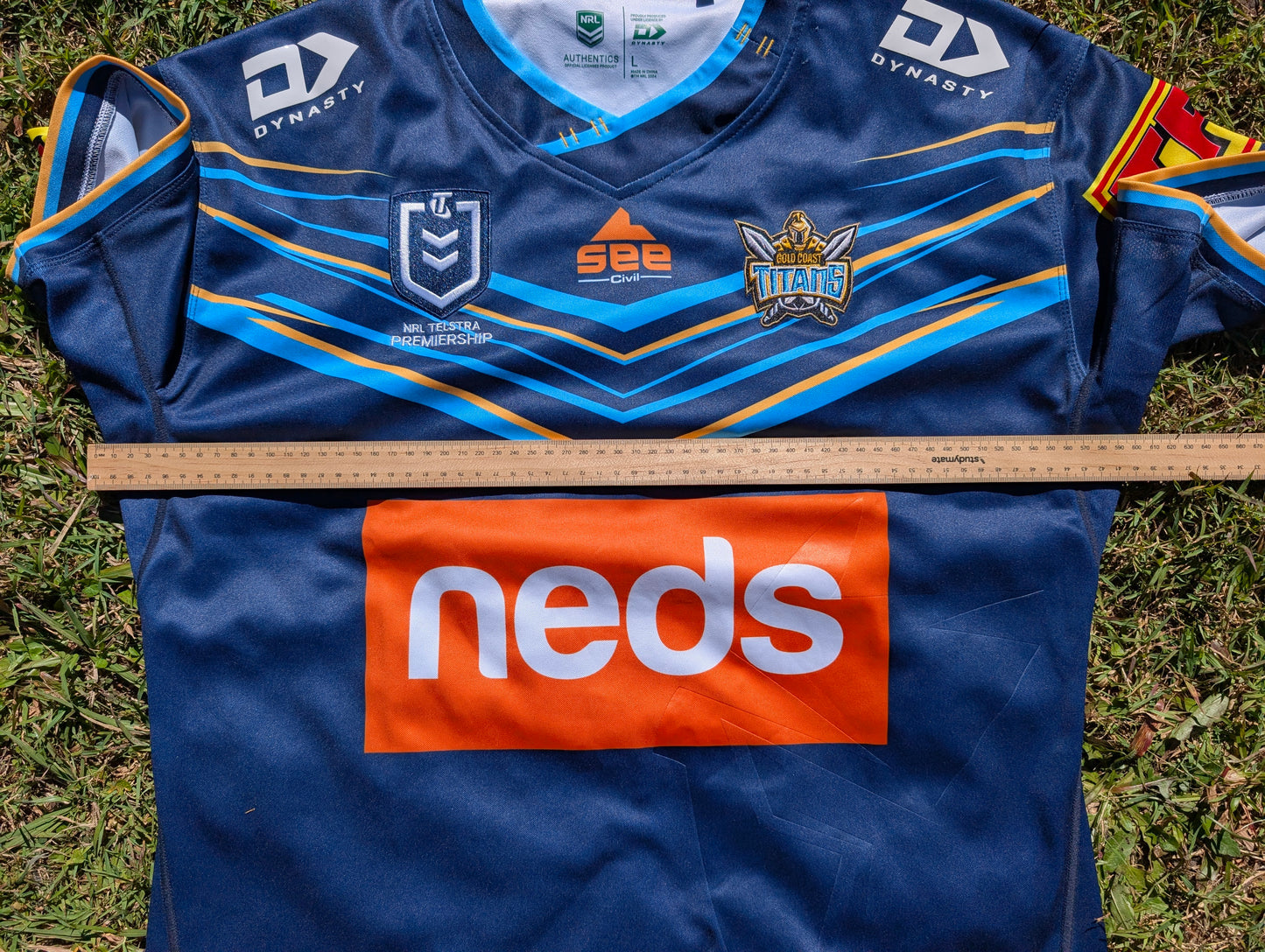 2020 Gold Coast Titans Home Jersey (XL)