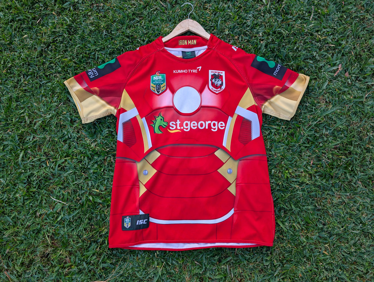 2015 St George Illawarra Ironman Marvel Jersey (XL)