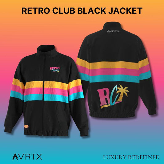 Retro Club Black Jacket