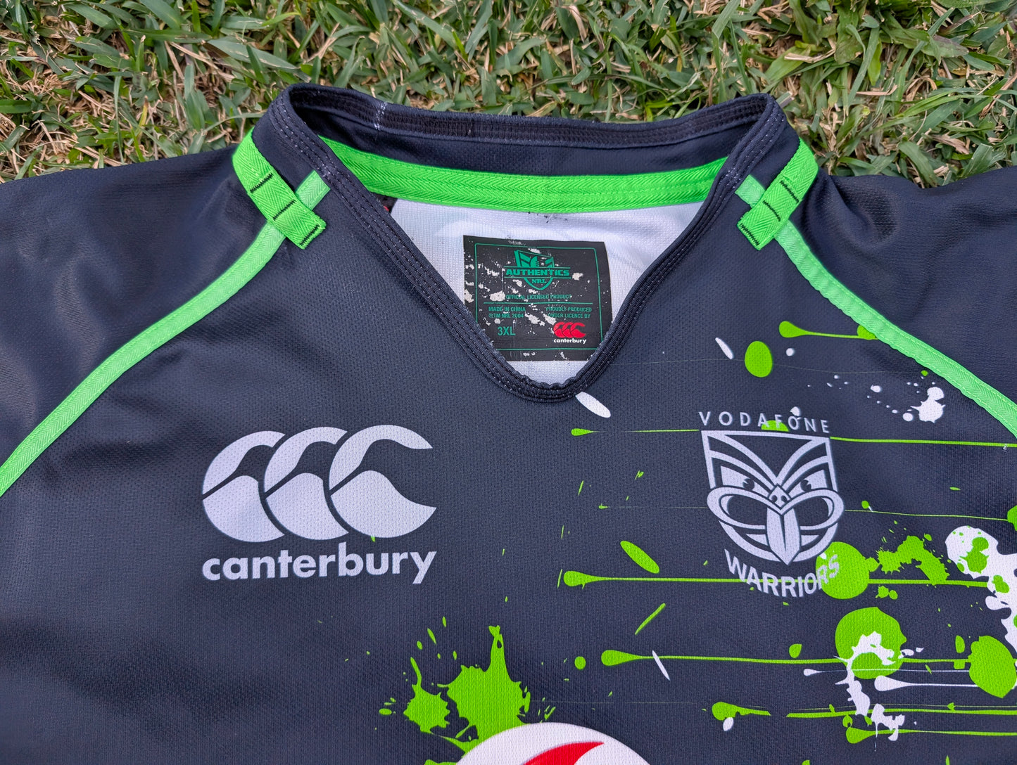 2012 NZ Warriors Trial Jersey (4XL)