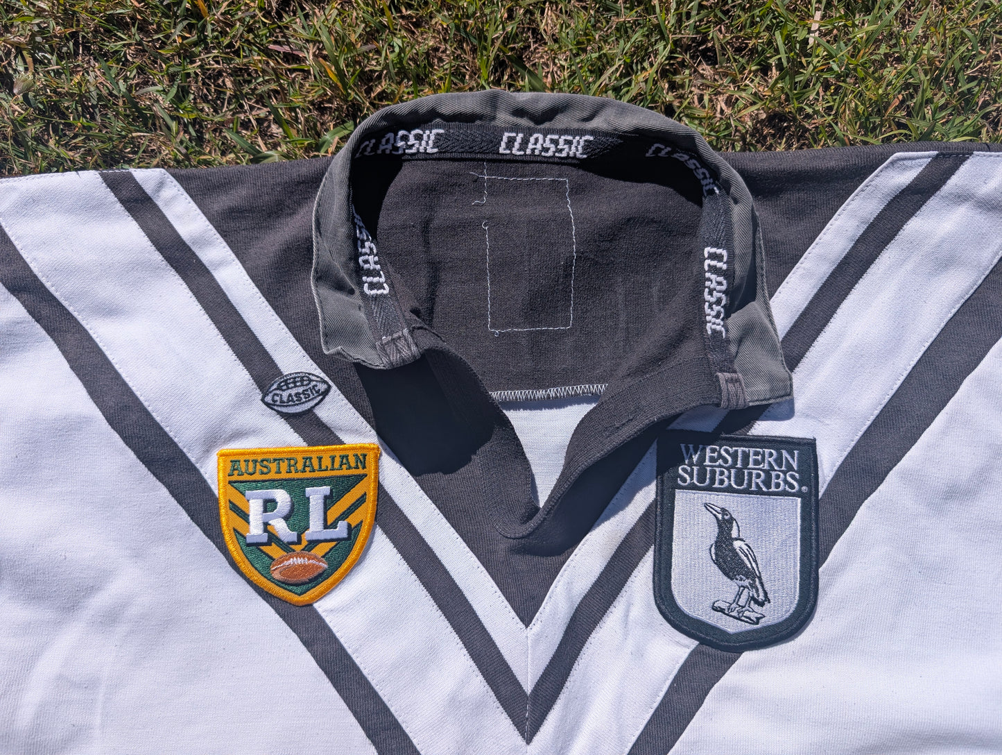 1995 Wests Magpies Away Jersey (XL)