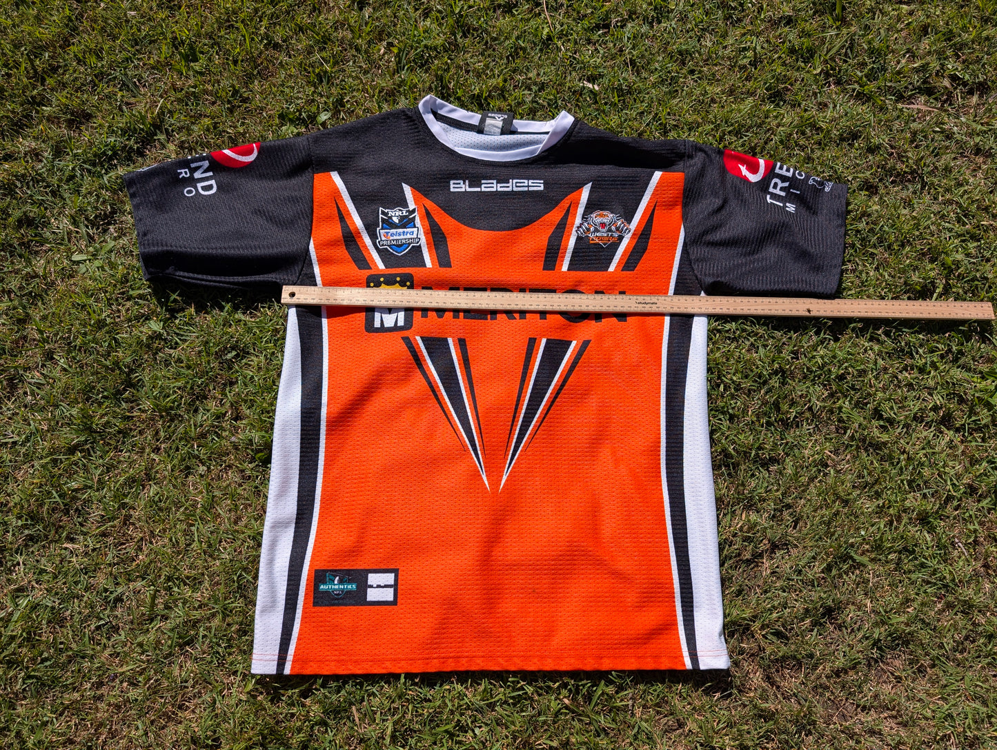 2012 Wests Tigers Home Jersey (XL)