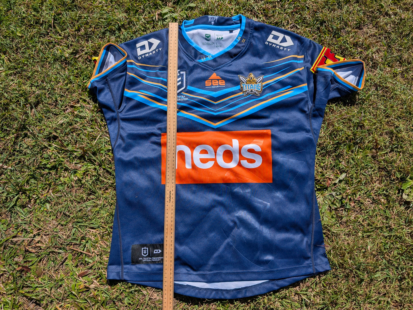 2020 Gold Coast Titans Home Jersey (XL)