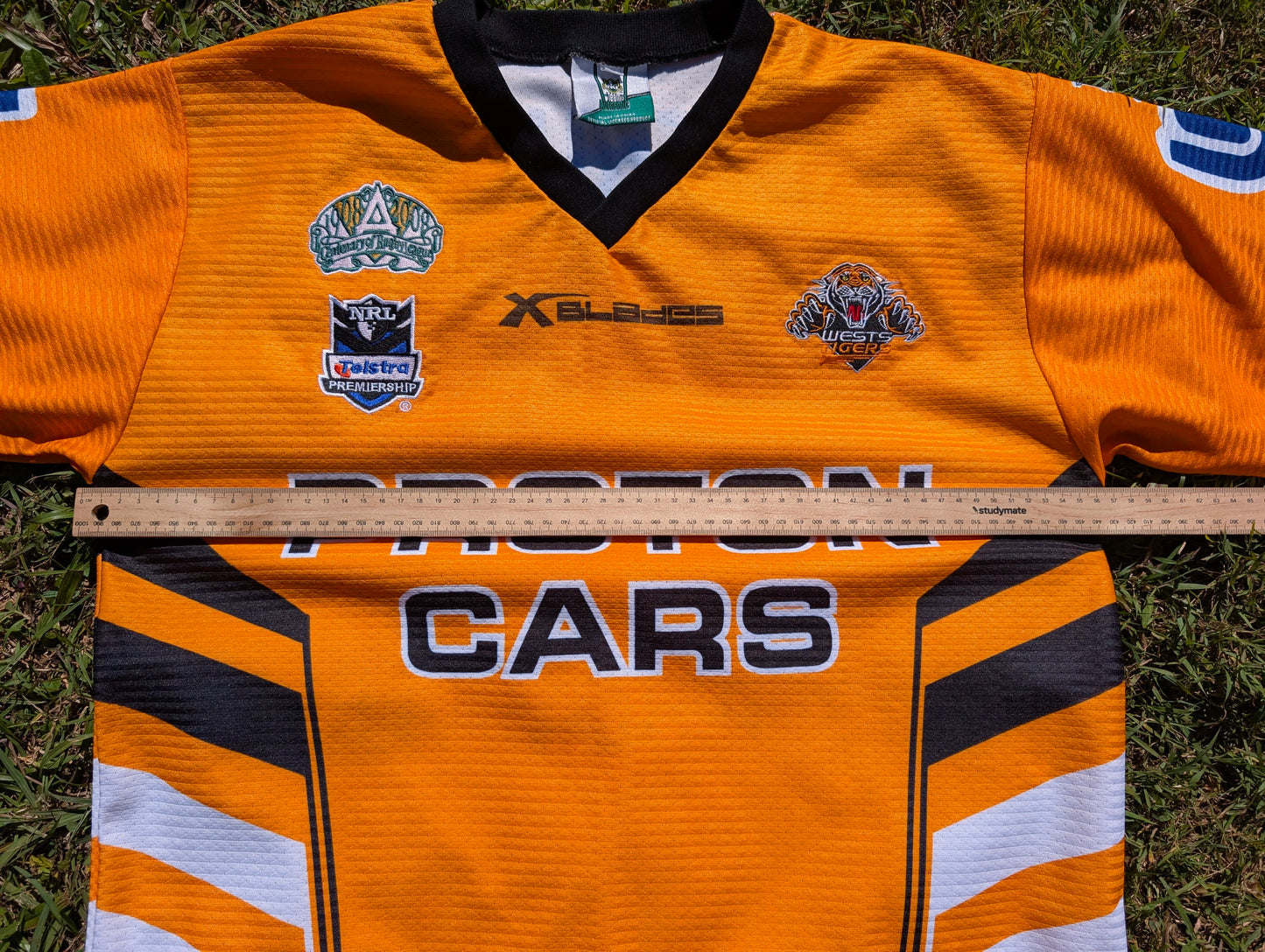2008 Wests Tigers Centenary of RL Away Jersey (L)