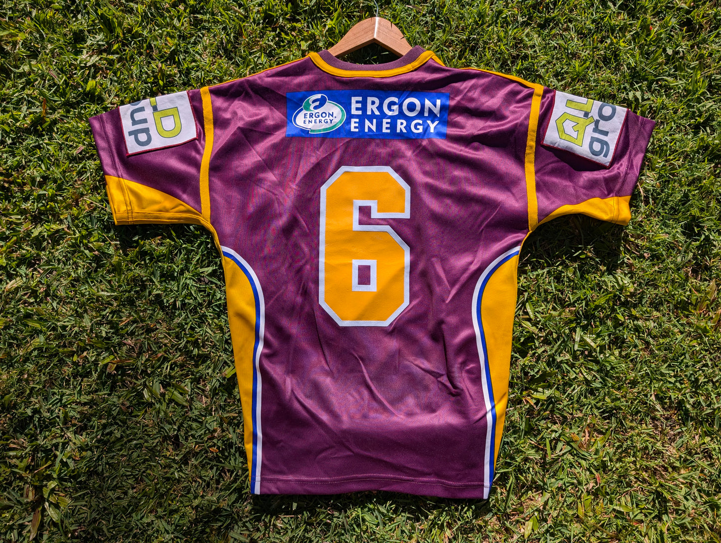 2005 Brisbane Broncos Darren Lockyer Player Issue Signed (M)