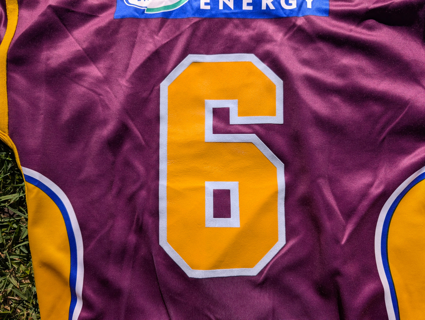 2005 Brisbane Broncos Darren Lockyer Player Issue Signed (M)