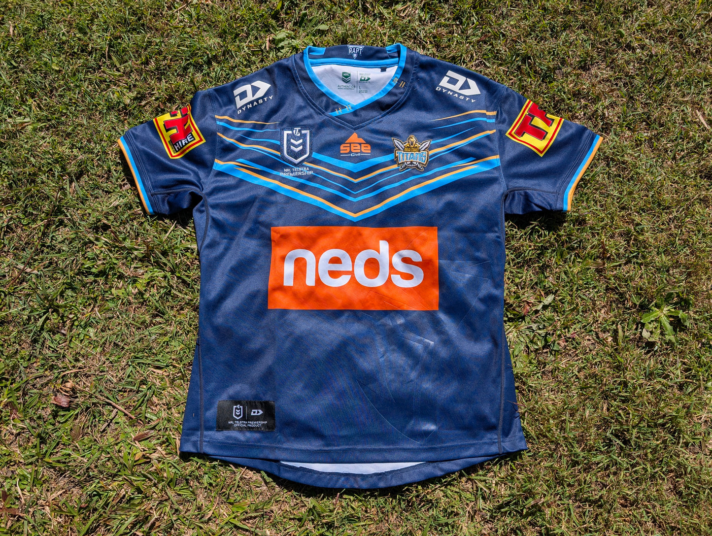 2020 Gold Coast Titans Home Jersey (XL)
