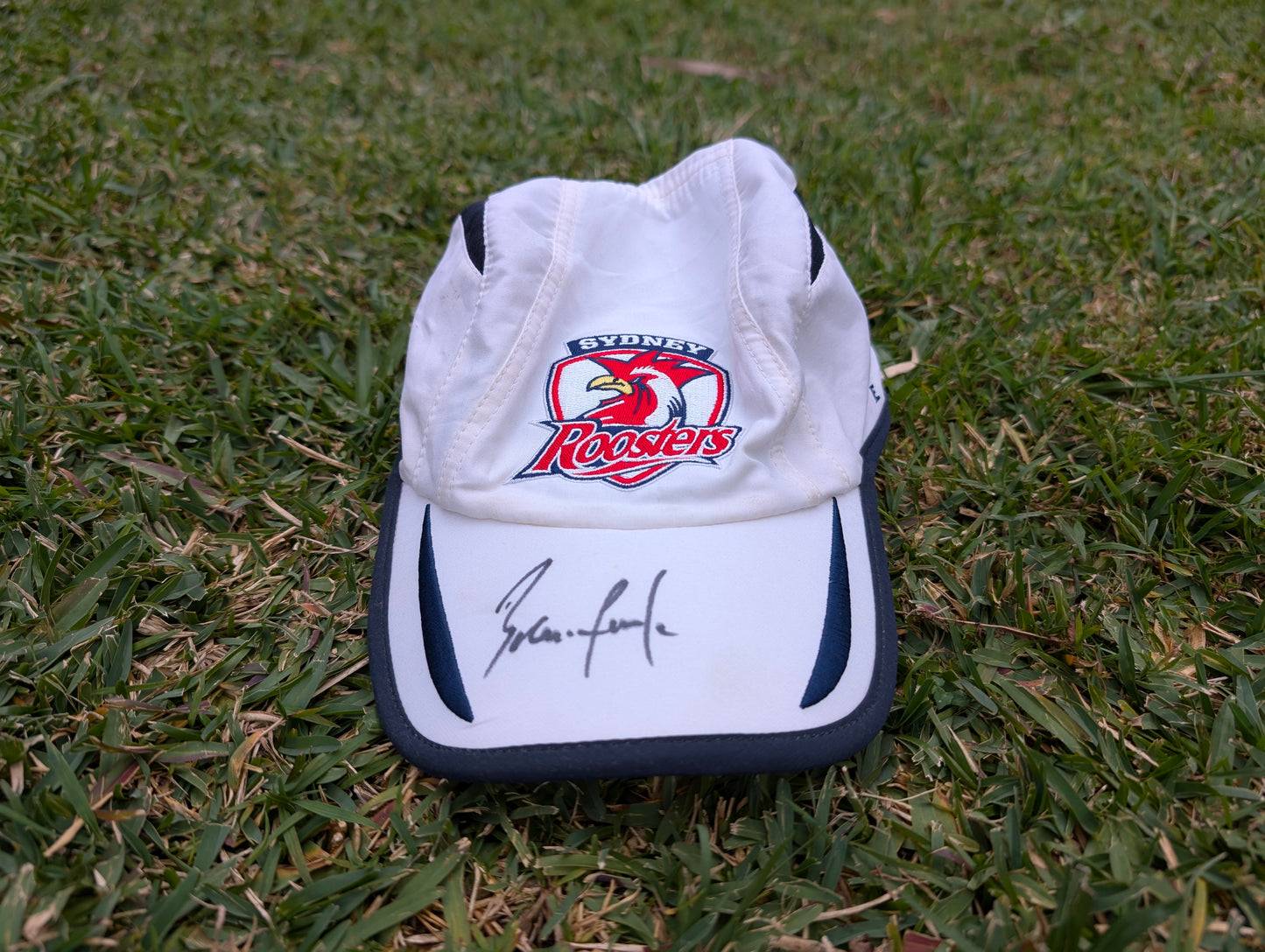 Sydney Roosters Braith Anasata signed training cap