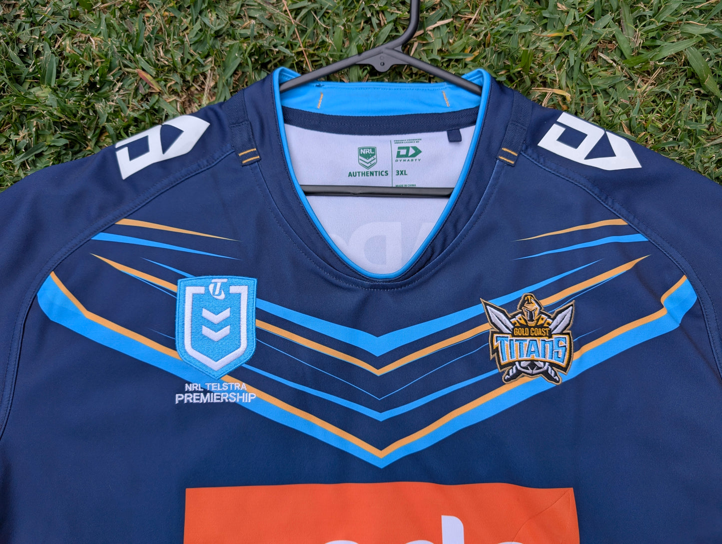 2019 Gold Coast Titans Home Jersey (3XL)