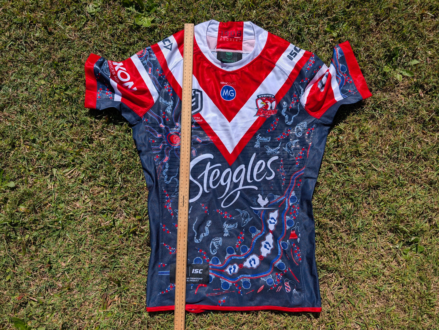 2019 Sydney Roosters Indigenous Player Issue Jersey (XL)