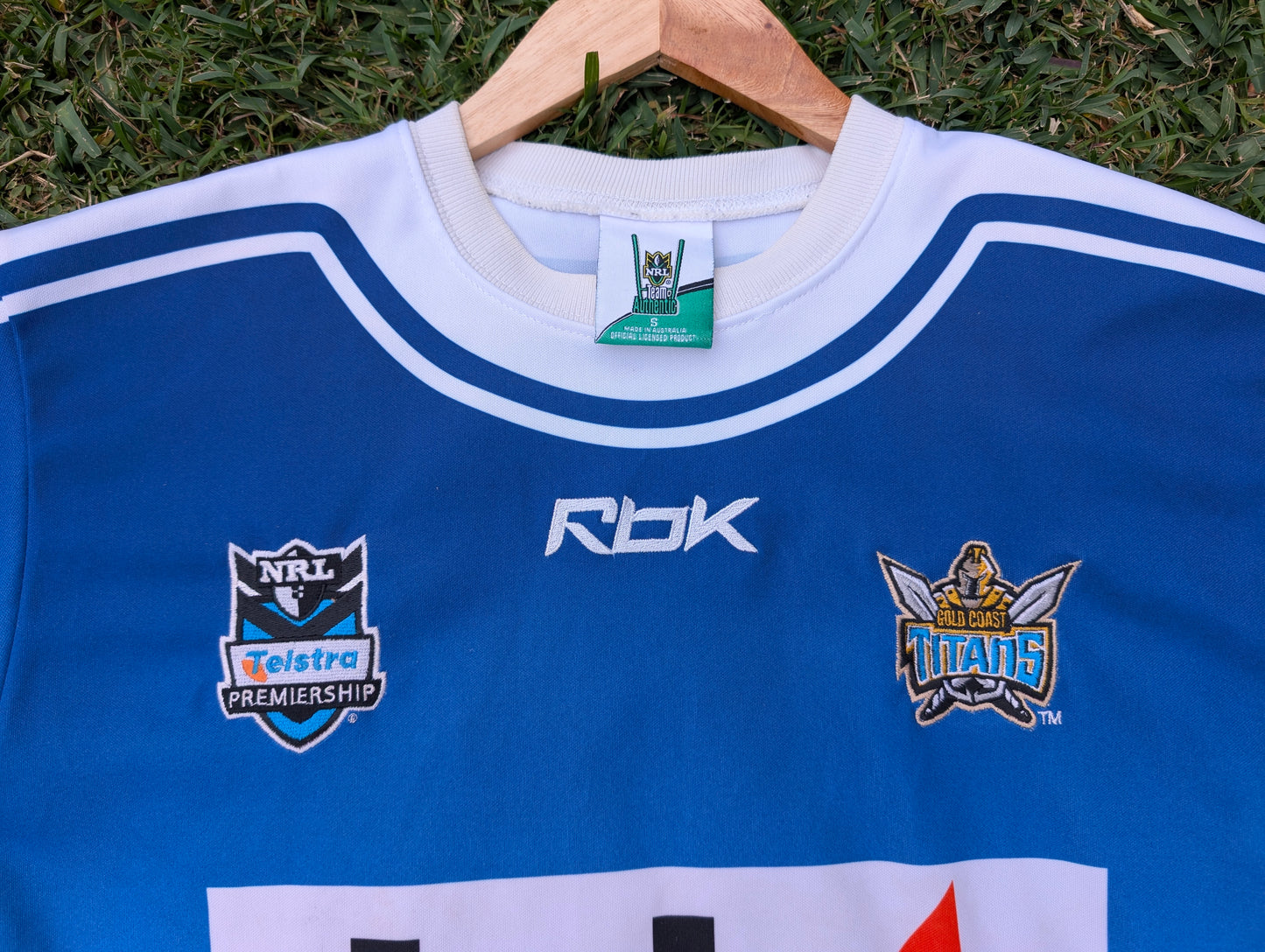 2007 Gold Coast Titans Home Jersey (M)