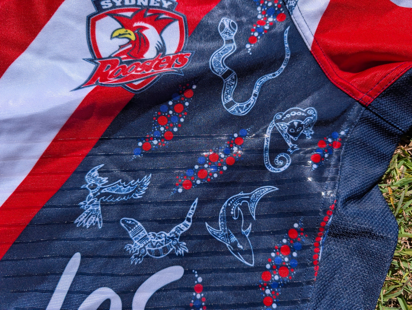 2019 Sydney Roosters Indigenous Player Issue Jersey (XL)