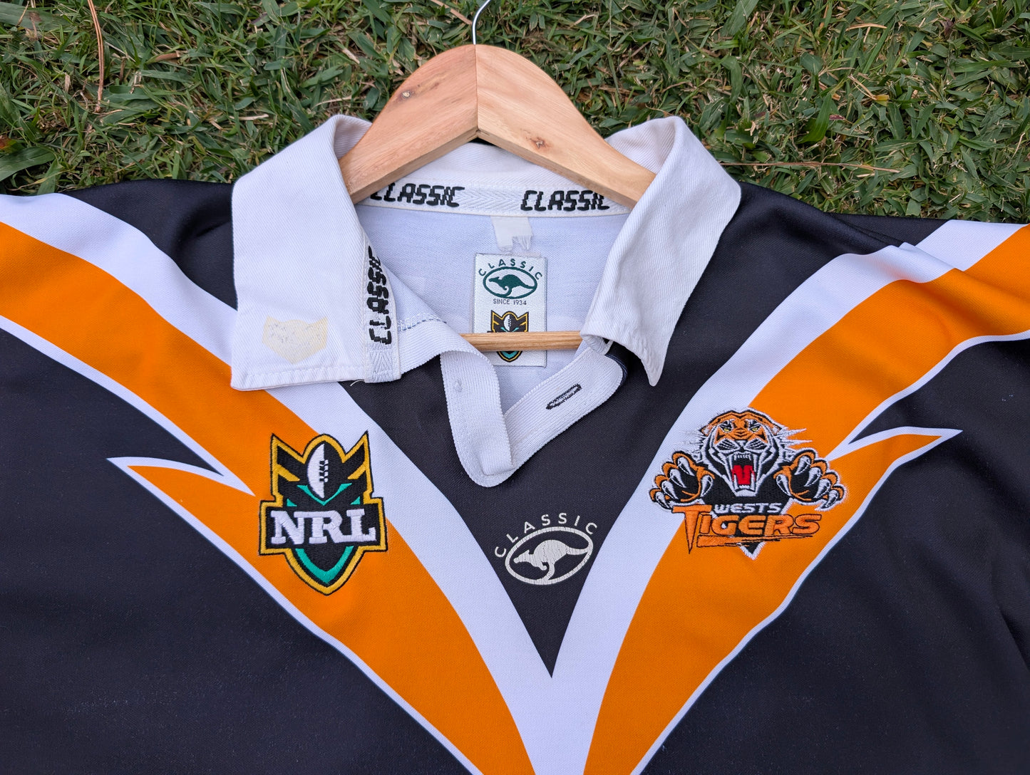 2000 Wests Tigers Home Jersey (M)